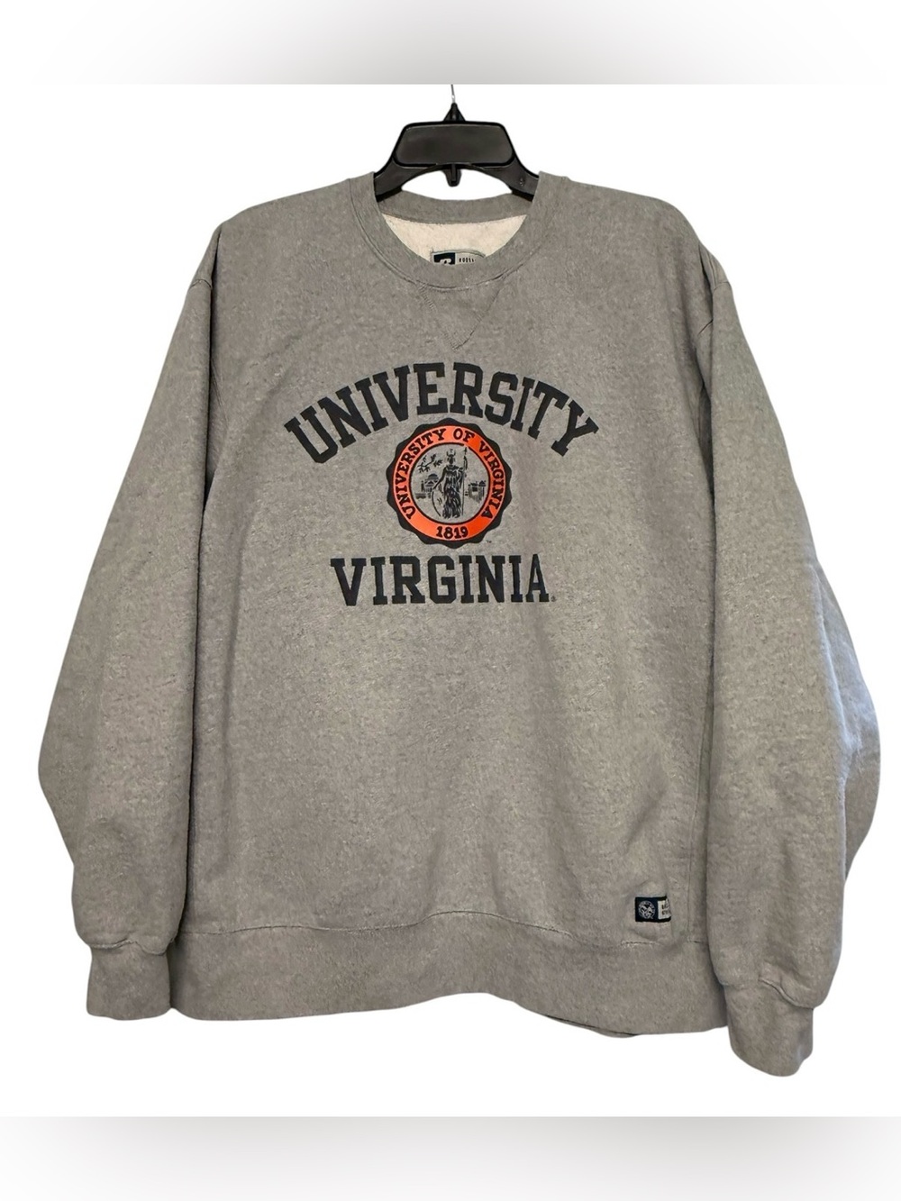 Vintage Russell Athletic UVA Sweatshirt XL University of Virginia Cavaliers 90s